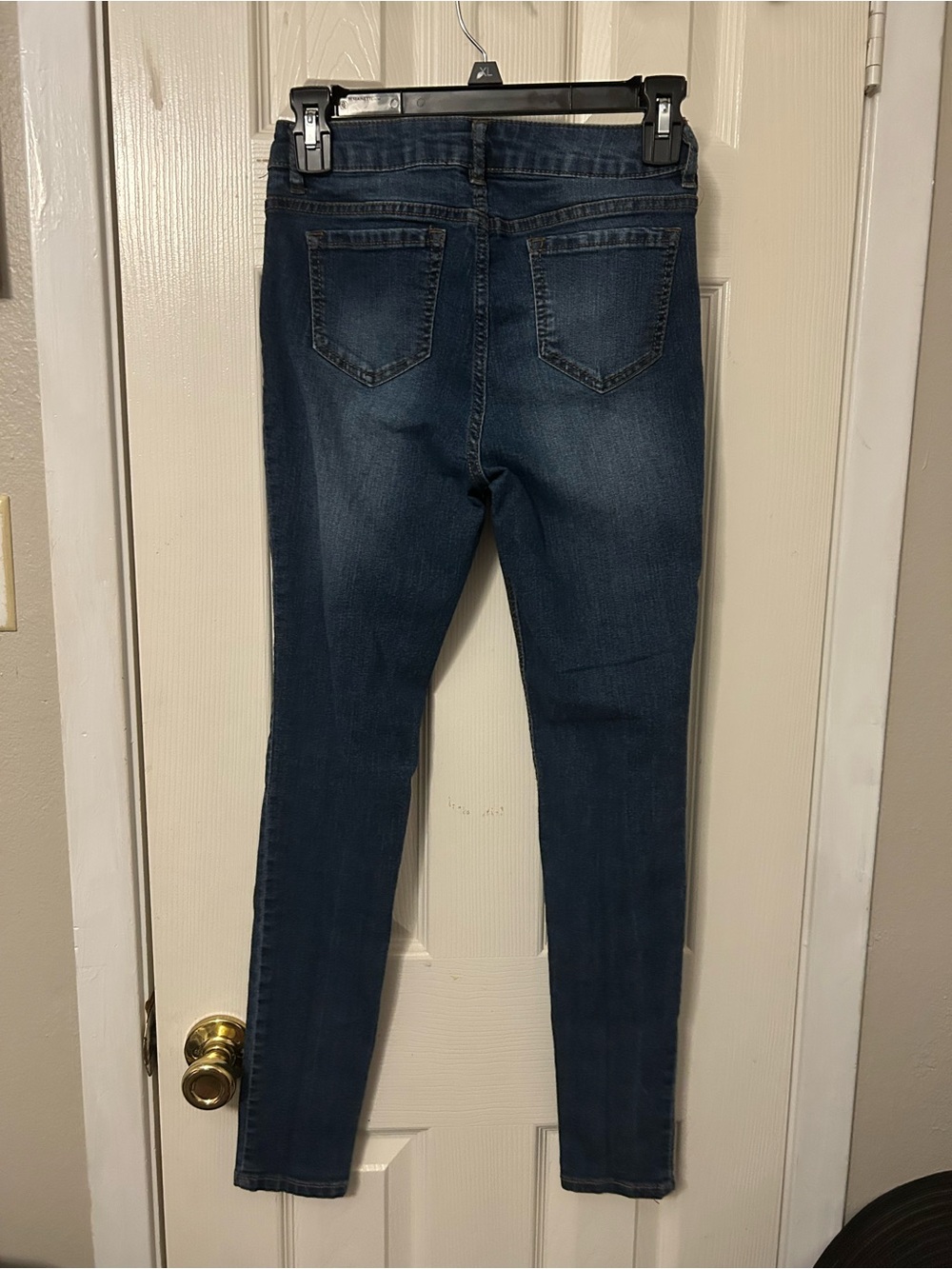 Blue Spice Dark Blue Skinny Jeans - High Rise Stretch